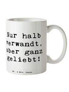 Кружка Любовь к сводному брату с белой надписью Mr. & Mrs. Panda