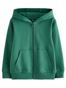 Толстовка с капюшоном на молнии Next, зеленый
