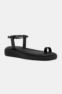 Сандалии Rope Toe Post Sandal Lth Mg Calvin Klein Jeans, черный