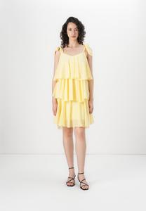 Коктейльное/вечернее платье VMFELICIA SHORT DRESS Vero Moda, желтый