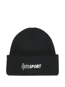 Шапка-бини с вышитым логотипом Andrè OpéraSPORT, черный