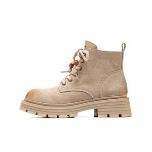 Короткие женские ботинки Martin C°BANNER, Beige