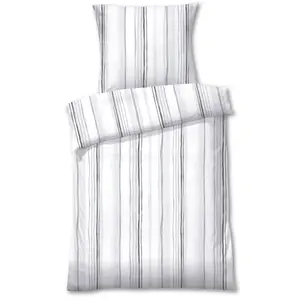 Постельное белье Dyckhoff «Лола» из мягкой махры, серебряный