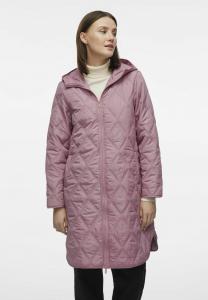 Зимнее пальто VILA, фиолетовый