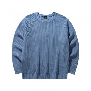 Трикотажная футболка мужская пыльно-голубая CHAOJIANTA