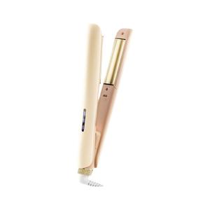 Плойка / утюжок для волос портативная плойка, для домашнего использования 833 HYUNDAI, желтый