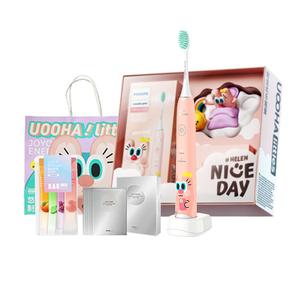 Электрическая зубная щетка PHILIPS, розовый