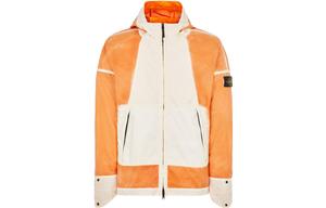 Ручное напыление SS23 Куртка Пальто Мужской Обожженный чайный коричневый STONE ISLAND