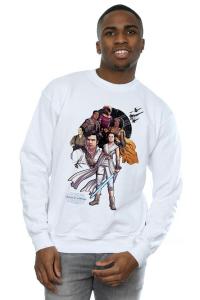 Толстовка с иллюстрацией сопротивления «Звездные войны. Скайуокер. Восхождение Скайуокера» Star Wars, белый