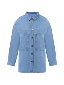 Imily Bela Куртка для межсезонья в синем дениме