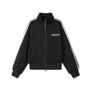 Skechers Куртка женская спортивная, Carbon Black-0018