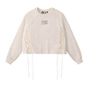 Свитшот Doe X для женщин, цвет gray wheat BG FILA, серый