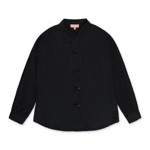 Шелковая черная блузка Fung Lan and Co.