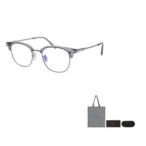 TOM FORD Унисекс очковая оправа серый сплав, Gray