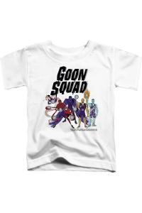 Футболка с коротким рукавом Space Jam 2 Goon Squad для малышей Gildan, белый