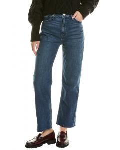 Прямые брюки HUDSON Jeans Remi High-Rise Ankle Pant, синий