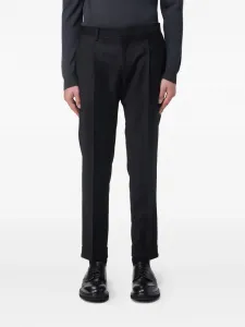 Плиссированные брюки Briglia 1949, черный