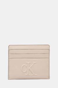 Футляр для карт Calvin Klein Jeans, бежевый