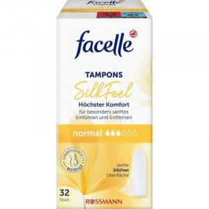 Тампоны SilkFeel Normal facelle, 32 шт.