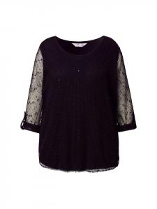 Черная блузка Angel of Style