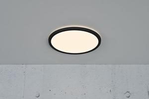 Светодиодный потолочный светильник Nordlux Oja черного цвета 14,5 Вт 9 Ø 29,4 см, черный