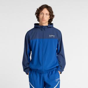 Куртка переосмысленная тканая графическая куртка New Balance, синий