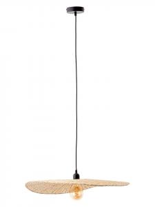 Brilliant Подвесной светильник "Jefter" в натуральном цвете - (В) 120 x Ø 60 см