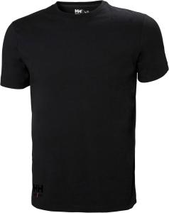 Helly-Hansen Workwear Kensington футболка с коротким рукавом для мужчин, изготовленная из легкой дышащей ткани 92% Cotton Blend для высокой мобильности Helly Hansen, 991 Black