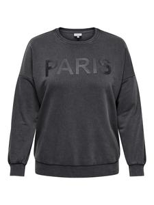 Толстовка ONLY Carmakoma CARCarma, антрацит