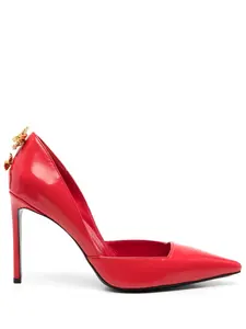 Туфли с цветочной аппликацией из коллаборации с Moogu GINISSIMA, красный