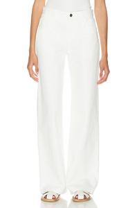 Джинсы Eglitta Wide Leg The Row, White