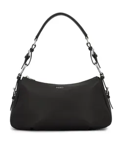 Черная универсальная кожаная сумка Kazar, черный