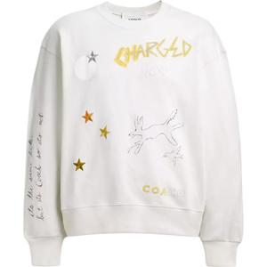 COACH Белая толстовка для мужчин