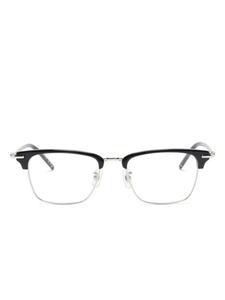 Очки в квадратной оправе Montblanc, черный