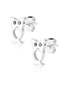 Bungsa Серебряные серьги-гвоздики