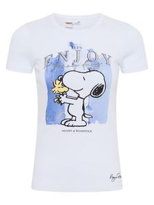 Рубашка с короткими рукавами белого и синего цветов Kangaroos