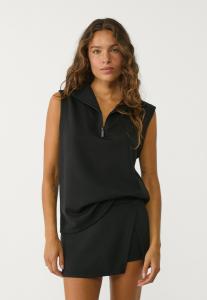 Юбка Stradivarius A-line skirt, Black