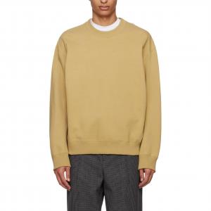 JIL SANDER Коричневый мужской свитшот