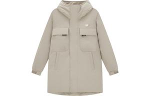 Пуховик унисекс хаки New Balance, хаки