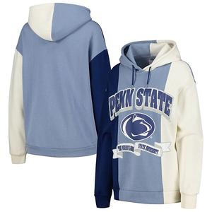 Толстовка с капюшоном Women's navy penn state nittany lions hall of fame colorblock Gameday Couture