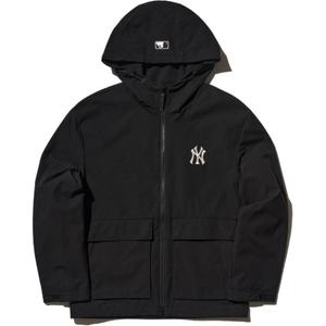 Gorpcore Тренчкот Унисекс Черный Mlb