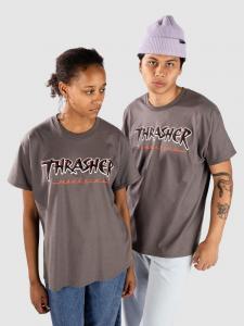 Футболка Thrasher Slash T-Shirt, charcoal