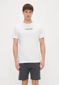 Пижама из футболки и шорт Calvin Klein Underwear, Classic White/Grey