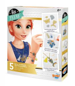 Buki France, Креативный набор для девочки, Блестящая бижутерия