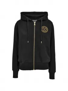Худи с логотипом Versace Jeans Couture, черный