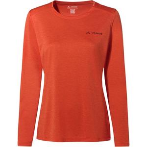 Shirt wo essential ls t-shirt Vaude, красный