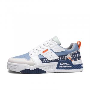 Нескользящие и износостойкие низкие кроссовки для скейтбординга, увеличивающие рост, для мужчин NANJIREN, Beige Blue