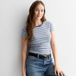 Детская футболка Juniors slim fit So, Blue Green Stripe