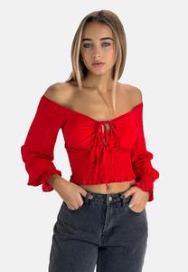 Блуза Elara Blouse, Rot/Red