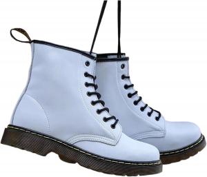 Мужские кожаные ботинки на открытом воздухе, стиль мотокросса, ботинки, зимние водонепроницаемые высокие повседневные ботинки Generic, белый